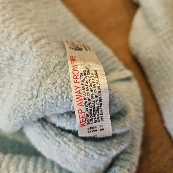 Daily Practice by Anthropologie Long Sleeve Sweater Dress Sky Blue NWT Large - Picture 10 of 10